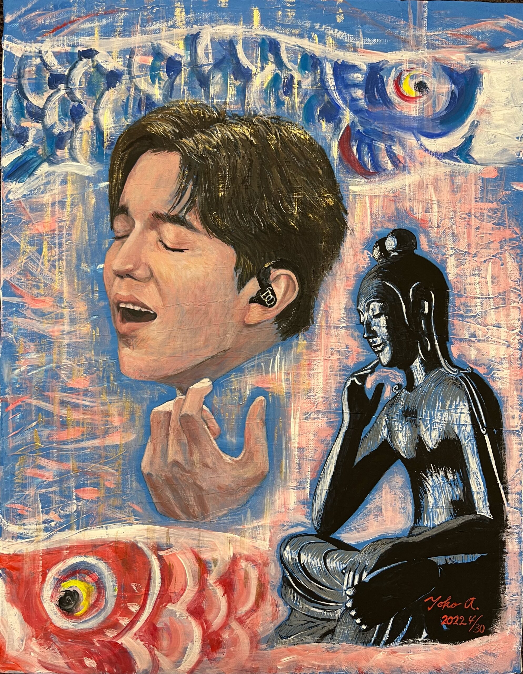 Yoko Akiyama Dimash Qudaibergen Happy birthday gallery