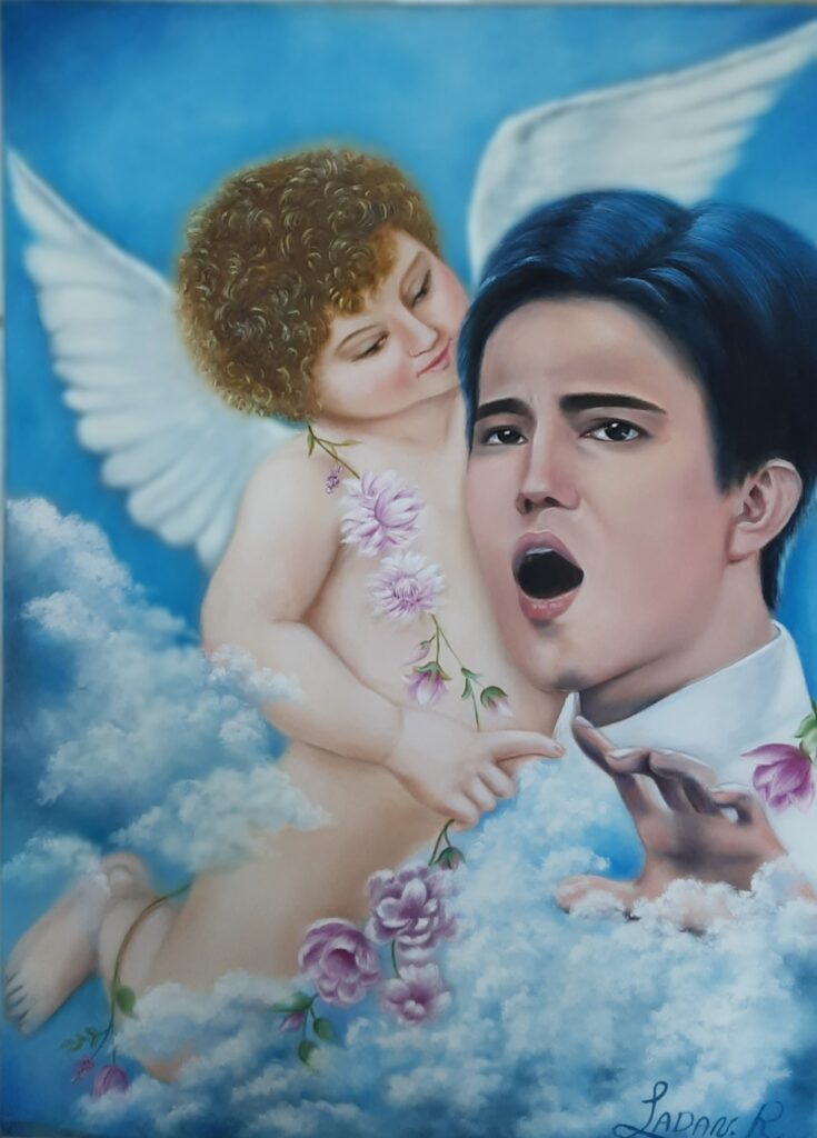 Ladan painting Dimash Qudaibergen Dimash Art