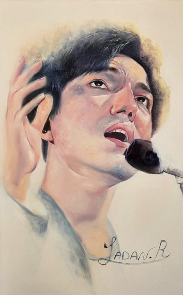 Ladan painting Dimash Qudaibergen Dimash Art